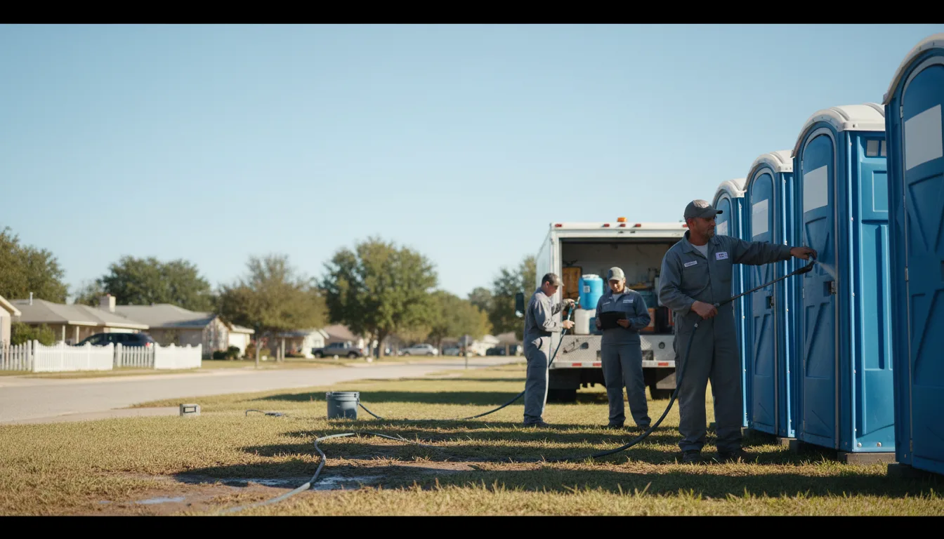 Long-Term Portable Toilet Rental in Kincaid, IL near me